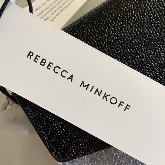 New Rebecca Minkoff Jean Wallet on chain Grapefruit - Picture 9 of 10